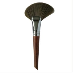 Wholesale Brown Powder Fan Brush , Multifunction Single Powder Brush from china suppliers