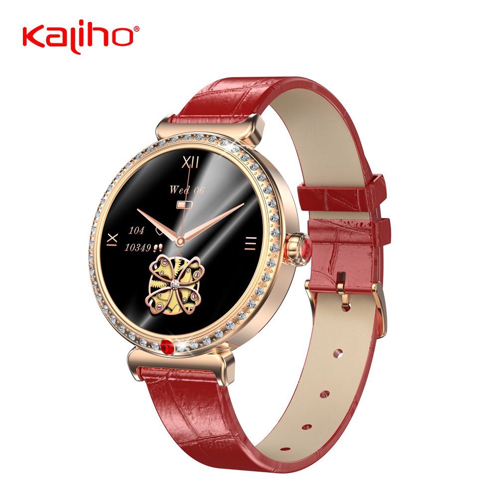 H17 Round Dial AMOLED Smart Watch Bluetooth Smart Wrist Watch for Health Management