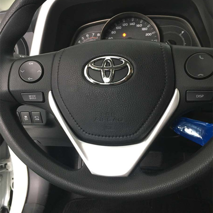TOYOTA RAV4 2016 Chromed New Auto Accessories Steering Wheel Garnish