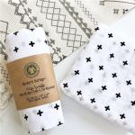Easy Care Muslin Receiving Blankets Machine Washable Durable Wearable