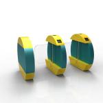 40p/minute Kindergarten Swing Barrier Gate Turnstile 0.2s For Children's