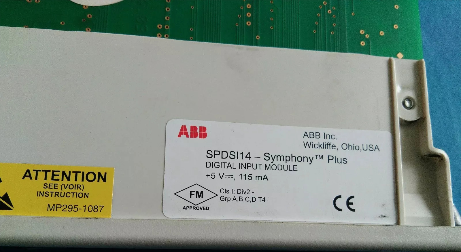 ABB SPDSI14 Digital Iutput Module for Industrial Automation