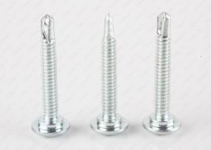 Wholesale White / Black Oxide Self Drilling Screws For Steel Beam , Self Drilling Concrete Screws from china suppliers