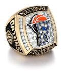 Custom Unique Sports Jewelry Kids Basketball Championship Ring for Champions