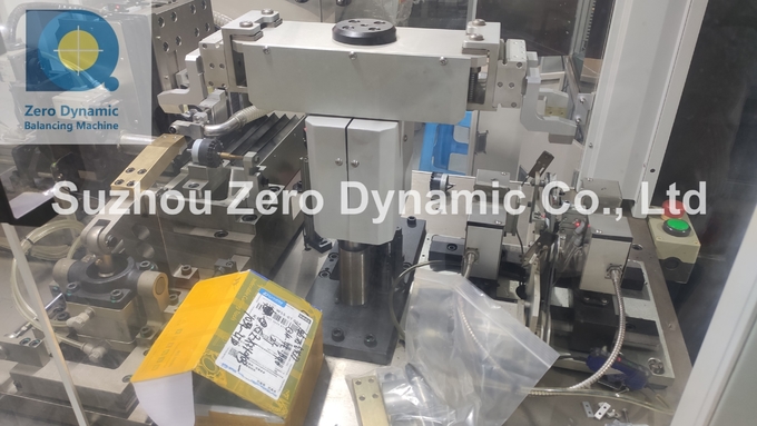 Two Station Horizontal Power Tool Outer Rotor Balancing Machine Automatic Drilling Correction Balancer