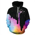 Men's Digital Print Sweatshirts Tye Dye Luxury Print Hoodies apparel Hoodie