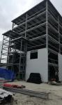 Professional Design Seven Flooes Steel Structure Frame For Building Sale