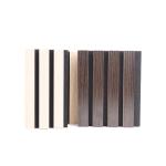 Easy Installation PET Wood Acoustic Panels Acoustic Slat Wood Wall Panel