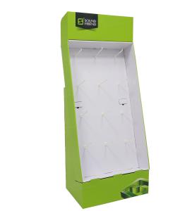 Wholesale Green / White Color Stationery Display Rack Floor Standing Type Solid Structure from china suppliers
