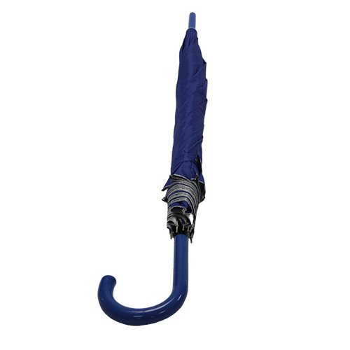 Custom Color UV Coating Pongee Fabric Umbrella With J Handle