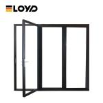 Conservatory Lowe Glass Aluminum Bi Folding Patio Doors Outdoor Outswing