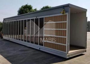 Wholesale 50-100sqm Prefab Movable Homes , Steel Frame Prefabricated Houses from china suppliers