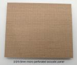 Showroom Microperforated Acoustic Panels Wooden Sound Absorption Insulation