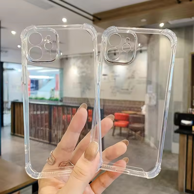 15 Pro Max Transparent Shockproof Custom Case for iPhone 14 Pro Ultra Clear Mobile Cell