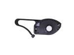 Nylon ABS Fiber Optic Accessory Drop Cable Clamp ISO Customized