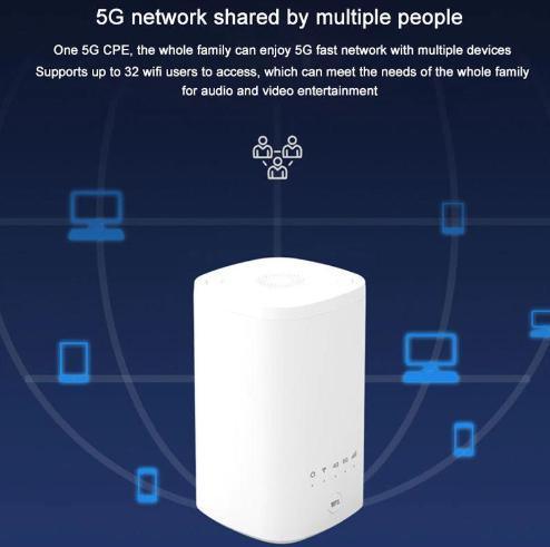 Unlocked X21 5g CPE 4G LTE Network Wireless Router Cheapest Routers