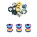 Custom Titanium Screws Fasteners TC4 Mountain Bike Single Disc Screw