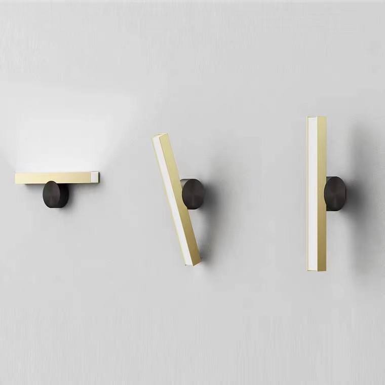 Kids Room Minimalist LED Bedroom Black Wall Lamp Low Voltage Wall Lights