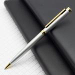 Advertising Hotel Metal Ballpoint Pen Twist Slender Ball Pen With Custom Logo
