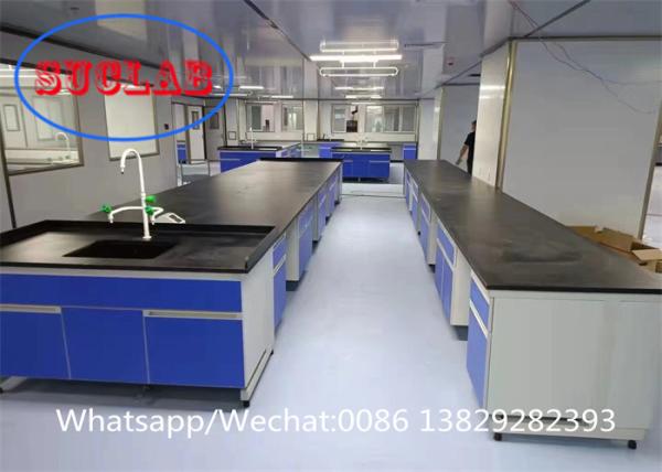 Steel Wood C Frame Chemistry Lab Workbench Laboratory Worktable Manufacturer