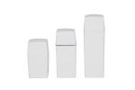 0.23ml Output Square White Pp Airless Cosmetic Containers