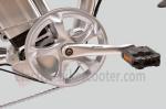 36V 250W Folding Electric Bike Full Suspension EN15194 With Shimano Derailleur