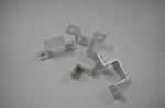 Al Bracket Stamping Metal Stamping Parts With Aluminium Metal Color Surface