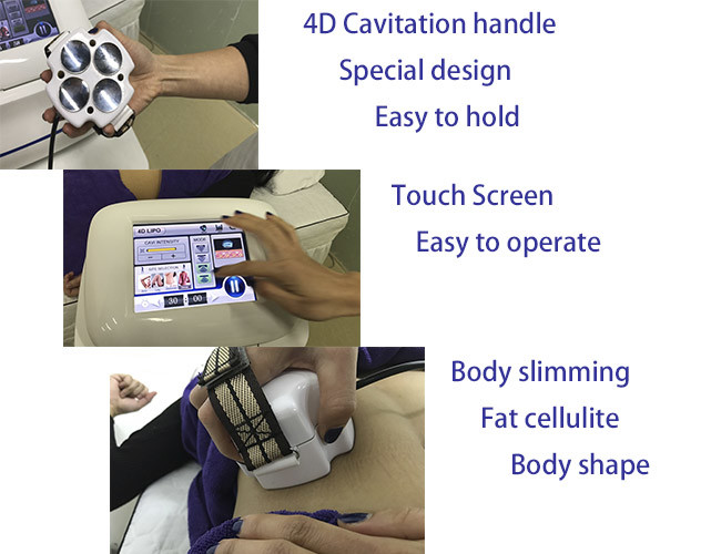 Fat Reduction 50kHz Cavitation Slimming Machine CE FDA Approved