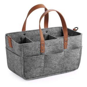 Wholesale Felt Baby Diaper Organizer 33*18*15 CM For Infant Essentials Storage from china suppliers