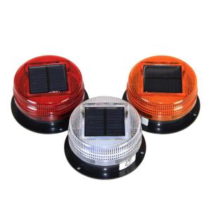 Wholesale Traffic Roadworks Barricade Light Solar Car Mounted Warning Light LED Red Blue Magnetic Sentry Box Explosion Flashing from china suppliers