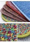 Non Slip Home Microfiber Towel , Bathroom Floor Towel Mats