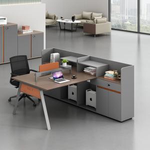 Wholesale Modern Office Furniture Multi People Office Desk Workstation Office Partitions Table Workstation from china suppliers