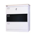Stainless Steel 3 Drawer Kitchen Garage Cabinets Filing