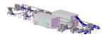ZKSD900 Auto Pastry Lamination Line With 2 Sets Of Auto Freezers On The Ground
