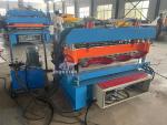 TR4 crimping roof sheet roll forming machine in Peru Crimping machine | curving