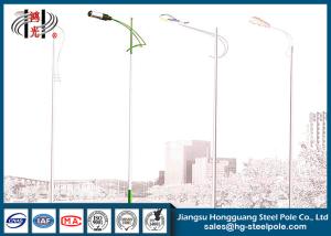 Wholesale ODM 2M - 30M Q345 Steel Decorative Street Light Pole / Road Light Pole Anti Rust from china suppliers