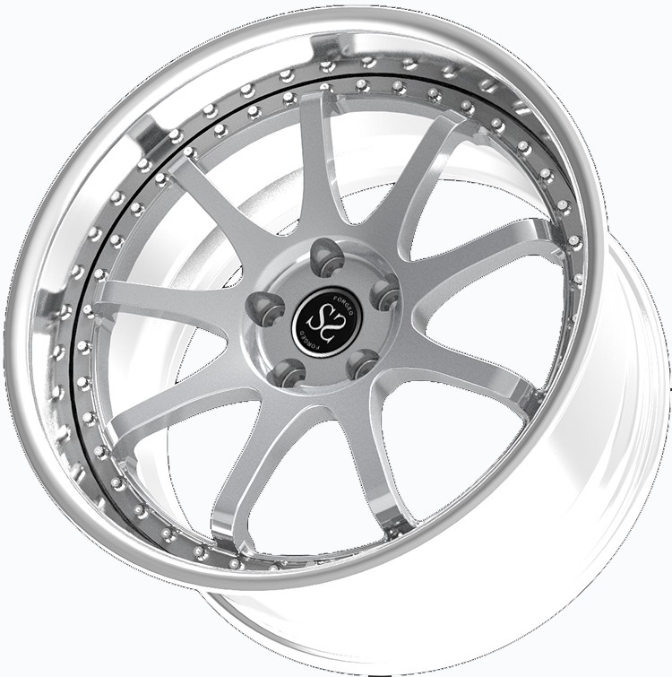 swift alloy wheel barrel concave deep dish forged 2-piece 22 rim for m5 m6 x5 x6 r8