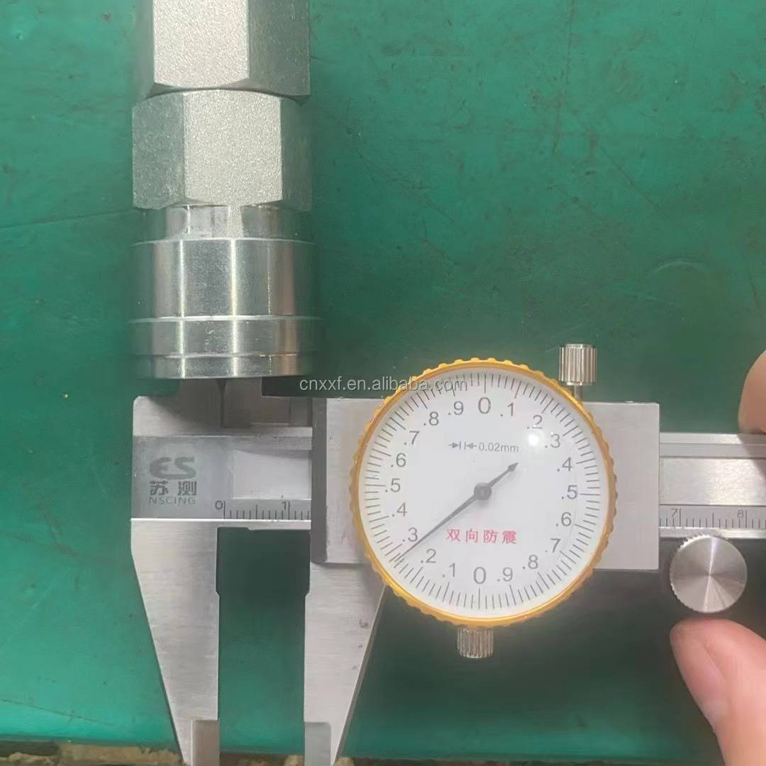 NXF NS313/UNS N06601/NiCr23Fe/NC23FeA Inconel601 Union Pipe Fittings for Water Gas Oil Plumbing Head and Male Connection