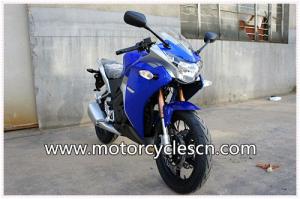 Wholesale Water-cooled Blue Two Wheel Drag Racing Motorcycles Honda CBR250 Sports Car from china suppliers