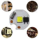 19mm SMD LED Chip Cob Led 220V Mini Spotlight Source For Jewelry Wine Cabinet