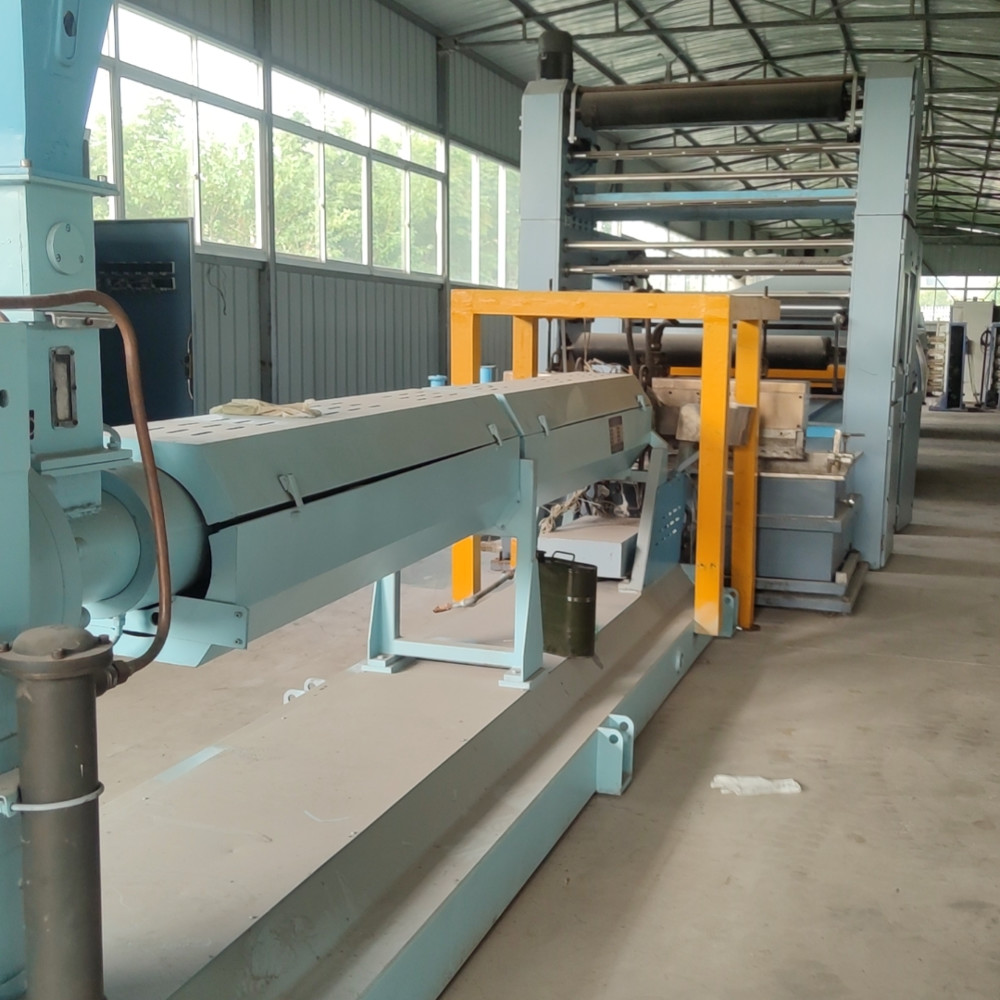Used Polypropylene PE PP Woven Sack Flat Yarn Extruder Machine