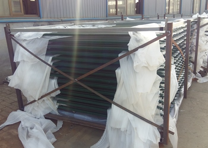 Hot Dip Galvanized Temporary Construction Fence Panels For Major Public Events