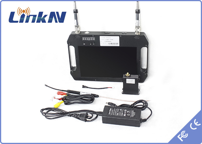 10km UAV Video Link FHD COFDM Transmitter & Receiver Kit H.264 Compression Low Latency AES256 DC 12V