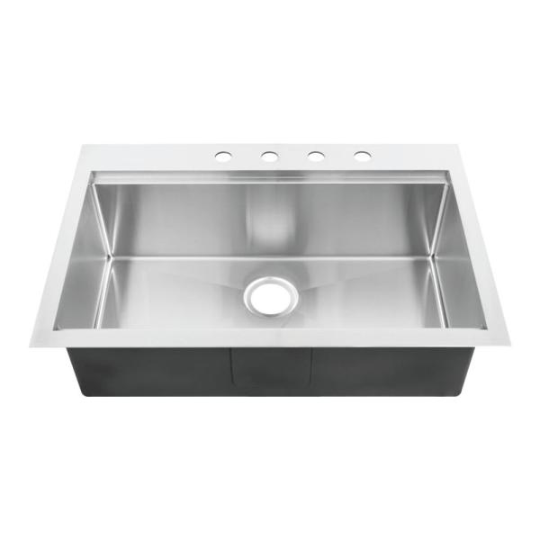 100% Brand New Stainless Steel Hospital Sink With Lifetime Warranty / Topmount