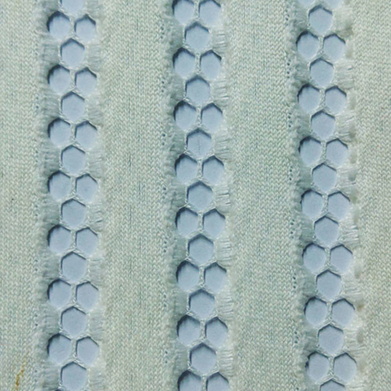 Air Mesh Polyester Mesh Fabric Large Fur Blanket 190GSM