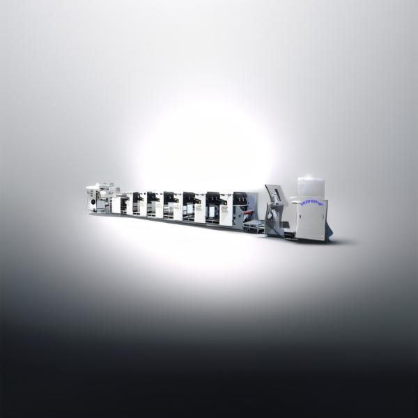 THERMAL BOND CASH REGISTER FAX POS ATM PAPER AND OTHER SMALL RIBBON ROLL AUTOMATIC PETAL HORIZONTAL FLEXO PRESS MACHINE