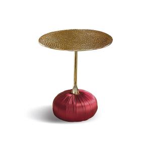 Wholesale Glossy Round Marble Coffee Table 450x550mm Stainless Steel Living Room from china suppliers