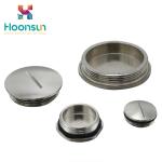 Nickel Plated Brass Cable Gland Accessories / IP54 Hexagonal Screw Plugs