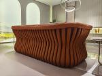 Polyester Fabric Leather Living Room Sofas Multi Functional Three Person Leather