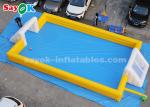 Giant Inflatable Football 12*6m Yellow PVC Inflatable Sports Games Inflatable